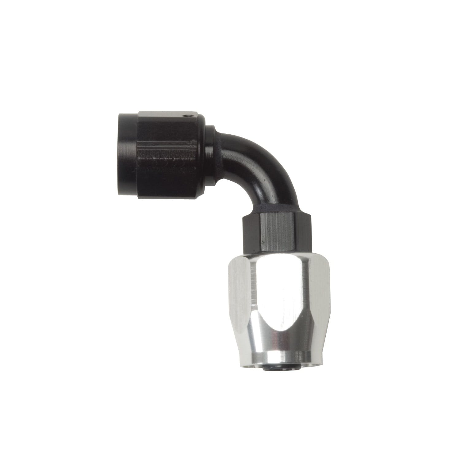 Russell 610163 Hose End -6 90° Black/Silver