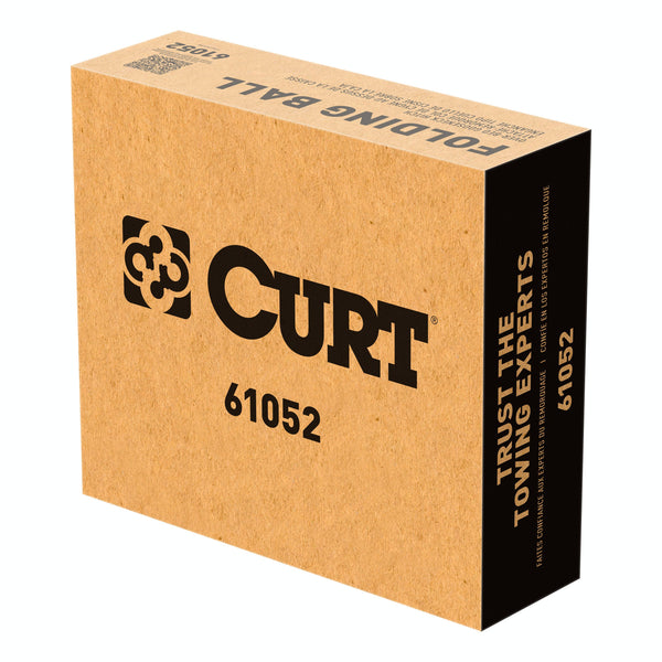 CURT 61052 Over-Bed Folding Ball Gooseneck Hitch