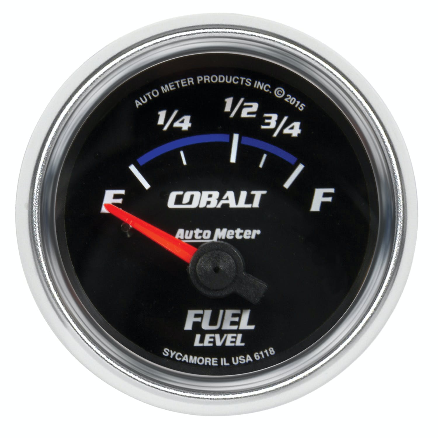 AutoMeter Products 6118 Fuel Level Gauge 2 1/16 Electric Cobalt 16E - 158F