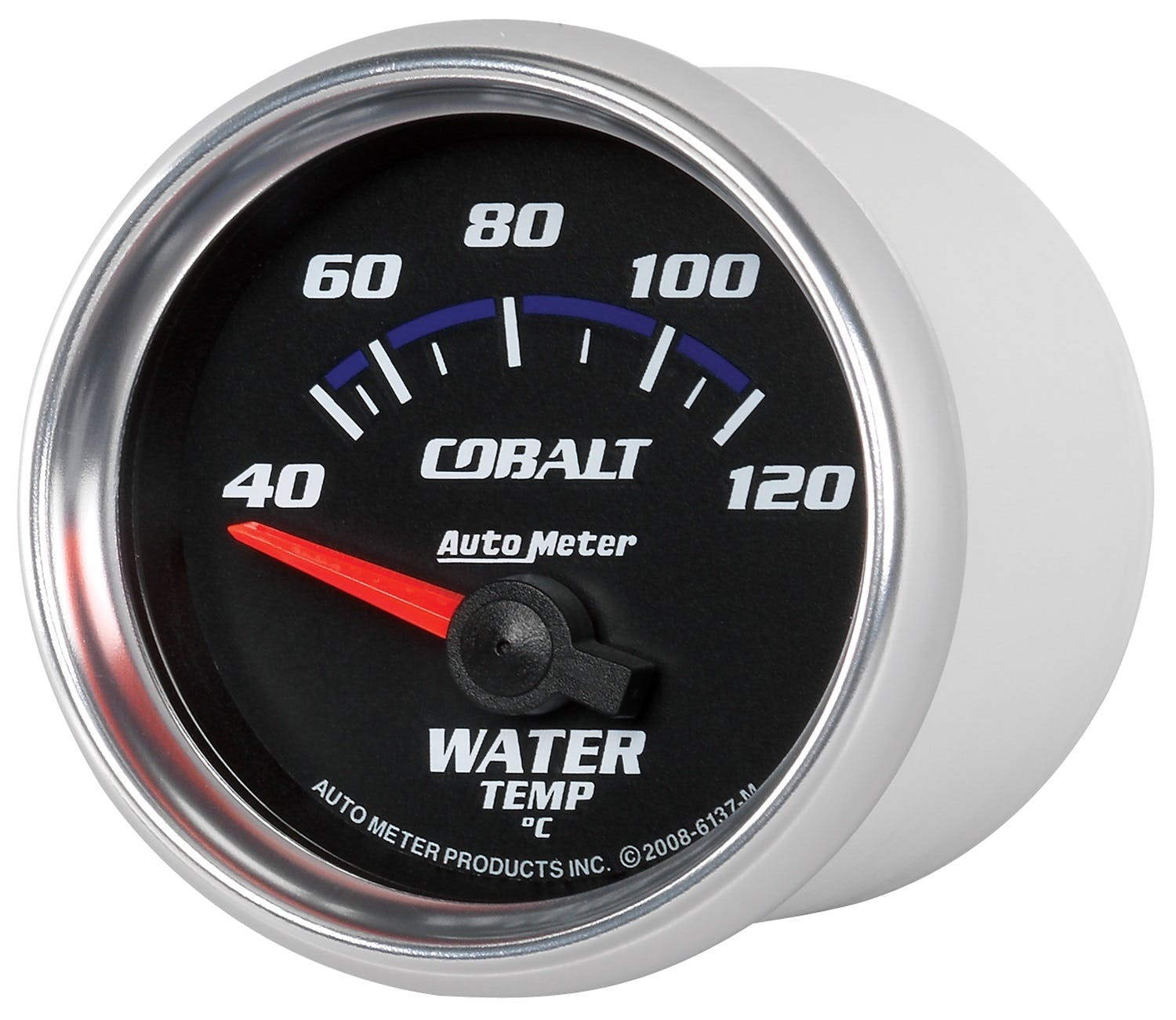 AutoMeter Products 6137-M 2-1/16in Water Temp 40- 120C SSE Cobalt