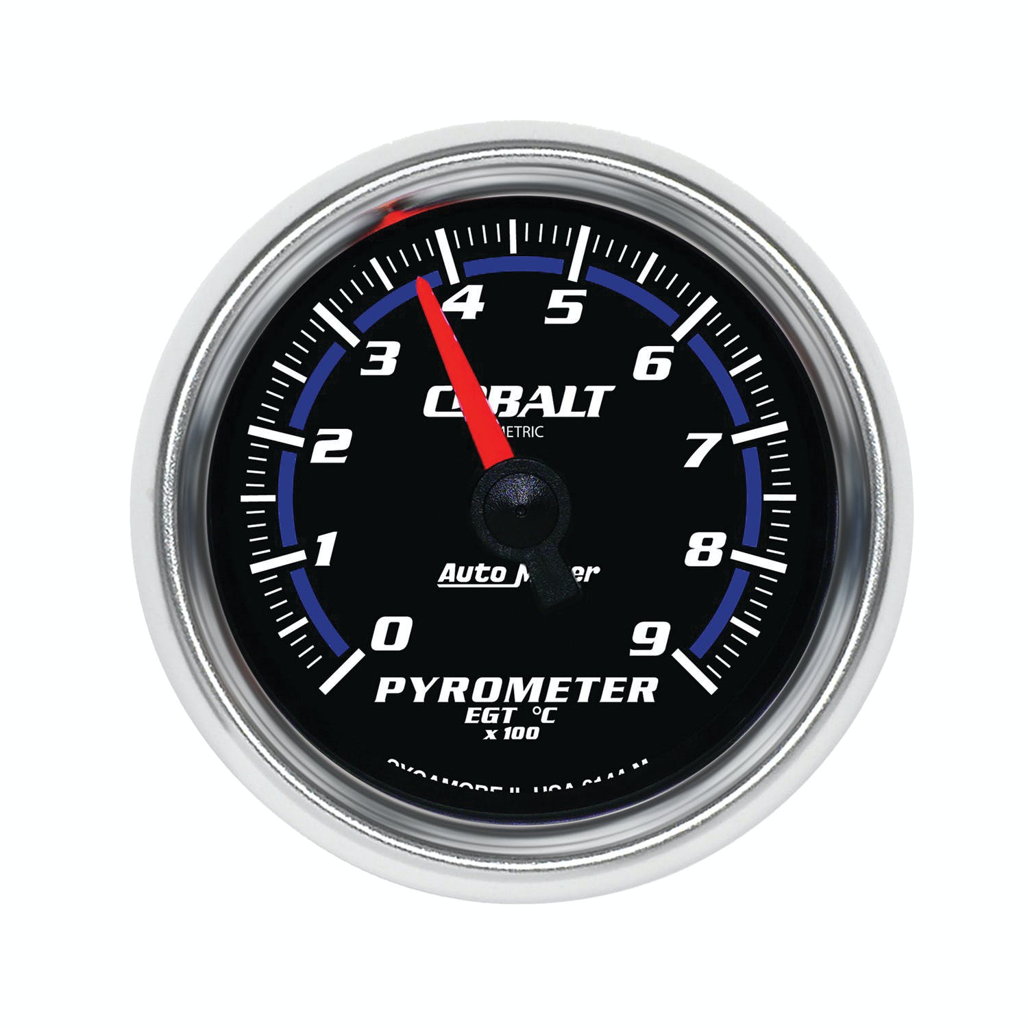AutoMeter Products 6144-M 2-1/16in Pyrometer Kit 0-900`C, FSE, Cobalt