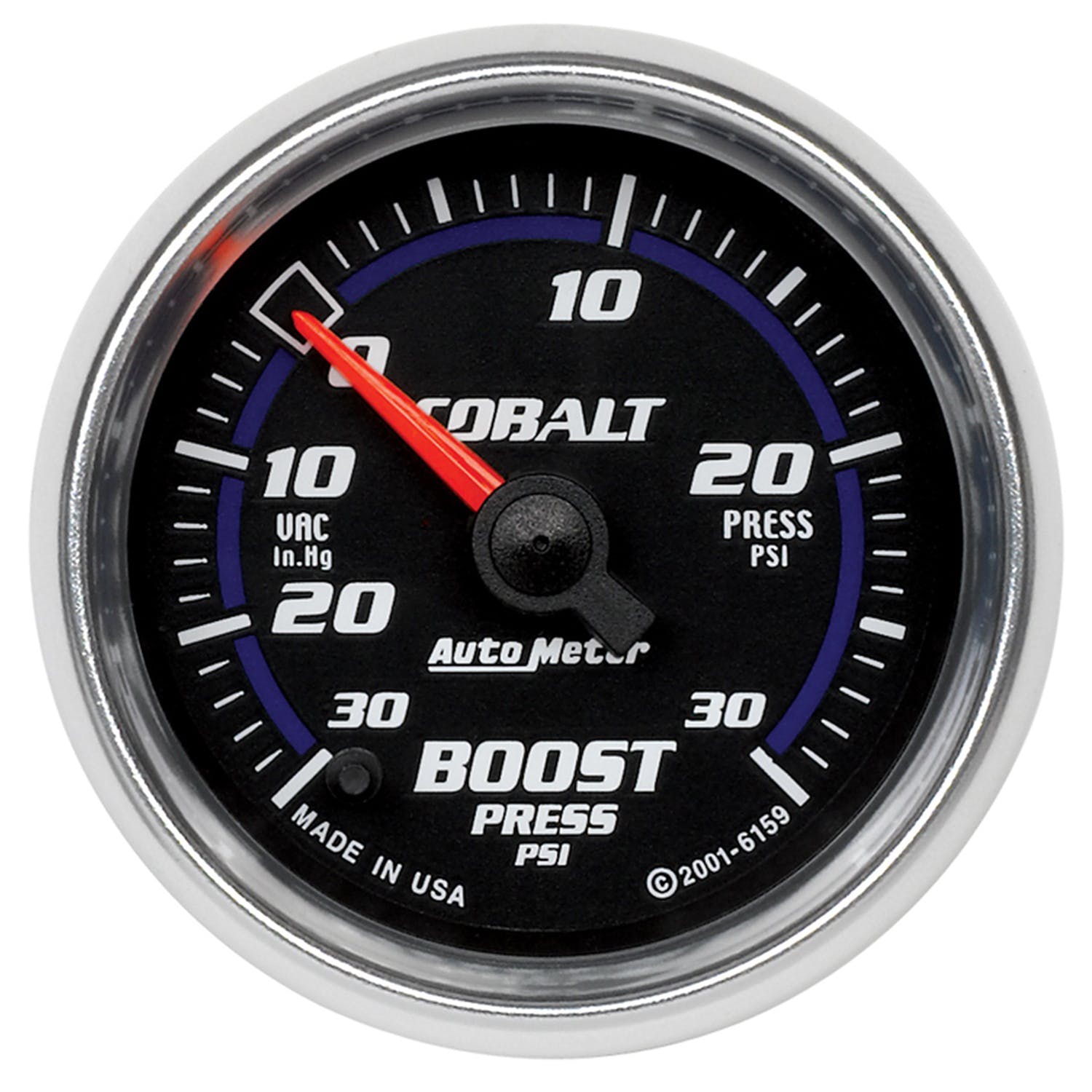 AutoMeter Products 6159 Boost/Vac 30 In. Hg/30 PSI