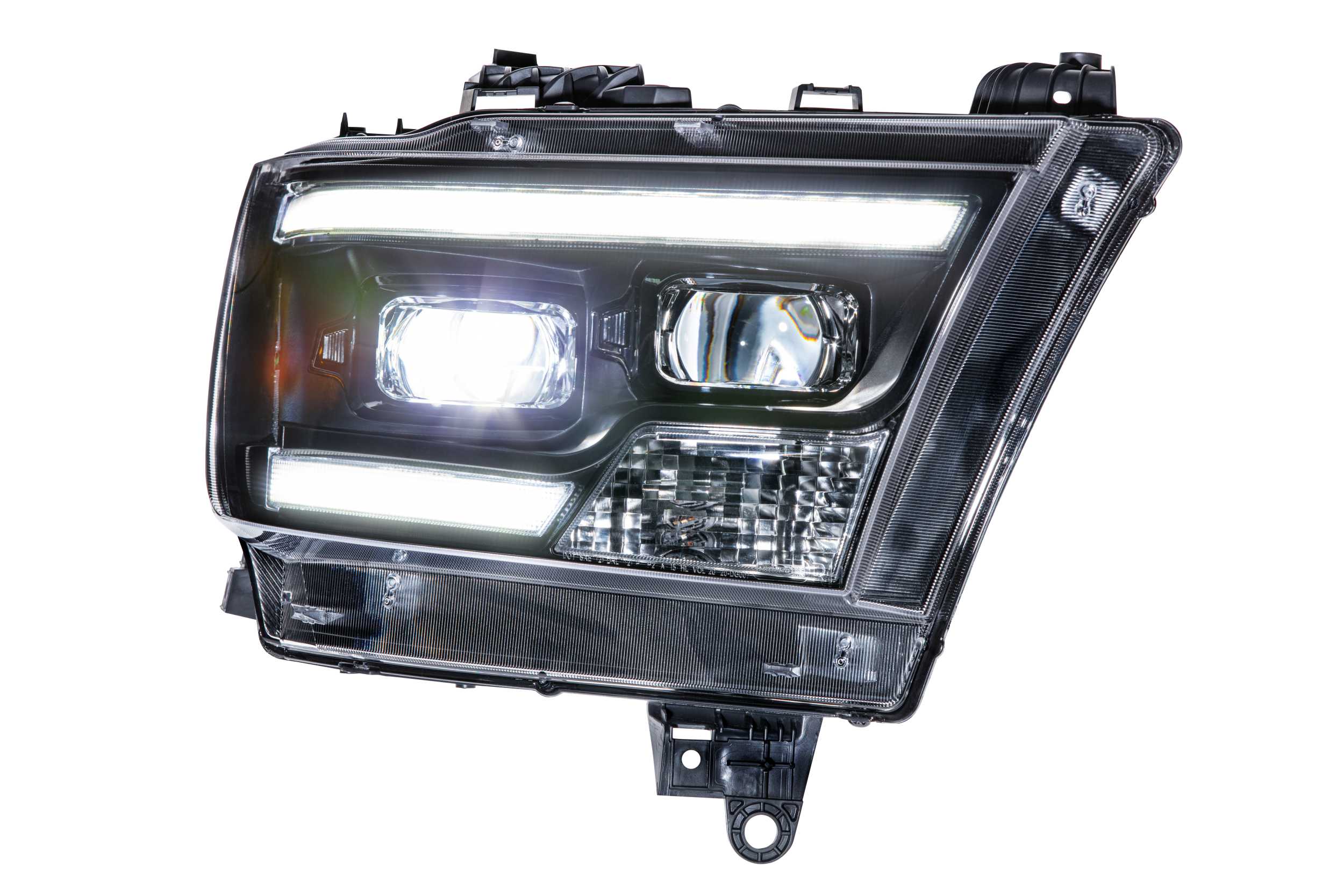 XB Hybrid LED Headlights: Dodge Ram 1500 (19+) (Pair / ASM) – JBs