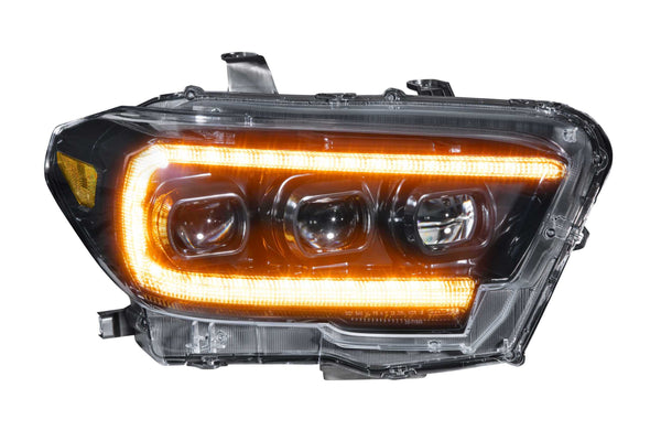 Morimoto XB LED Headlights: Toyota Tacoma (16-20) (Pair / ASM / Amber DRL) (Gen 2) LF530.2-A-ASM