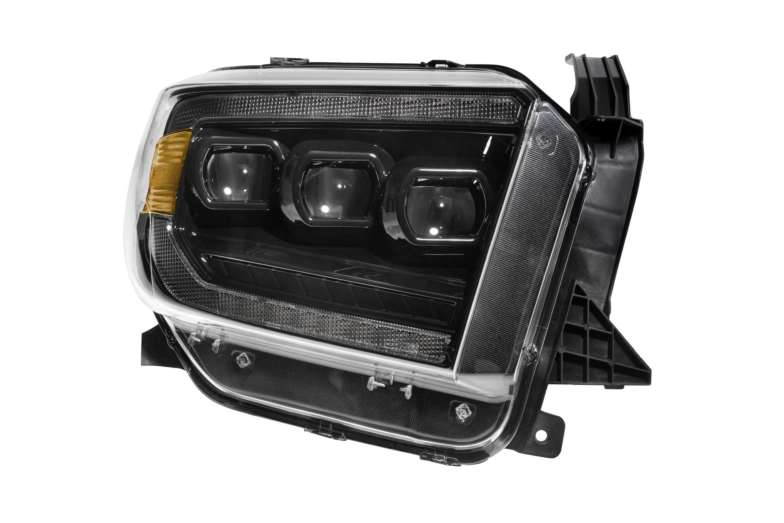 Morimoto XB LED Headlights: Toyota Tundra (14-20) (Pair / ASM / Amber DRL) (Gen 2) LF532.2-A-ASM