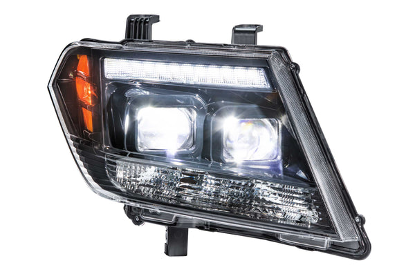Morimoto XB Hybrid LED Headlights: Nissan Frontier (09-20) (Pair / ASM) LF475