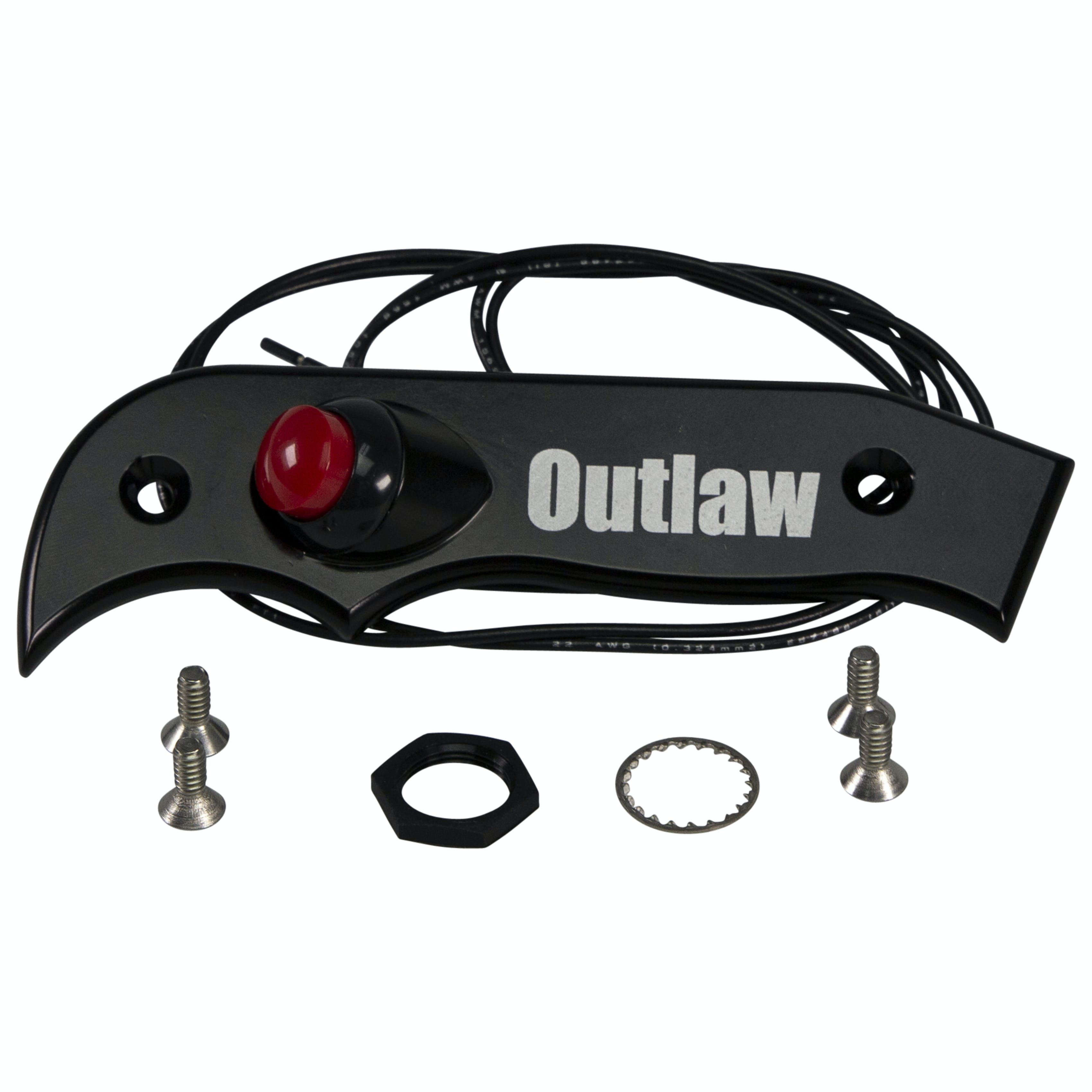 TCI Automotive 618008 Outlaw Shifter Handle with Push-Button Switch