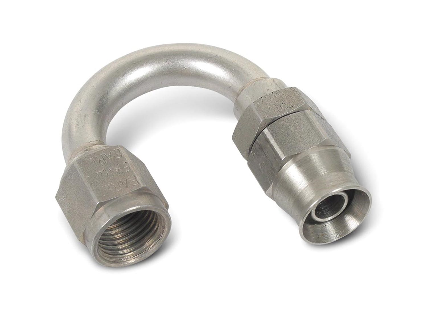 Earl's Performance Plumbing  -4AN 180 Degree Stainless Steel Hose End Fitting 618194ERL