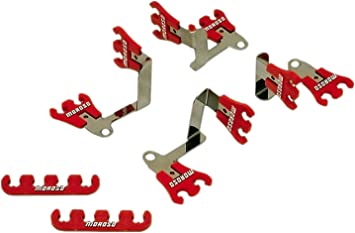 Moroso 72168 Show Car Wire Loom Kit (Red, 7-9mm)