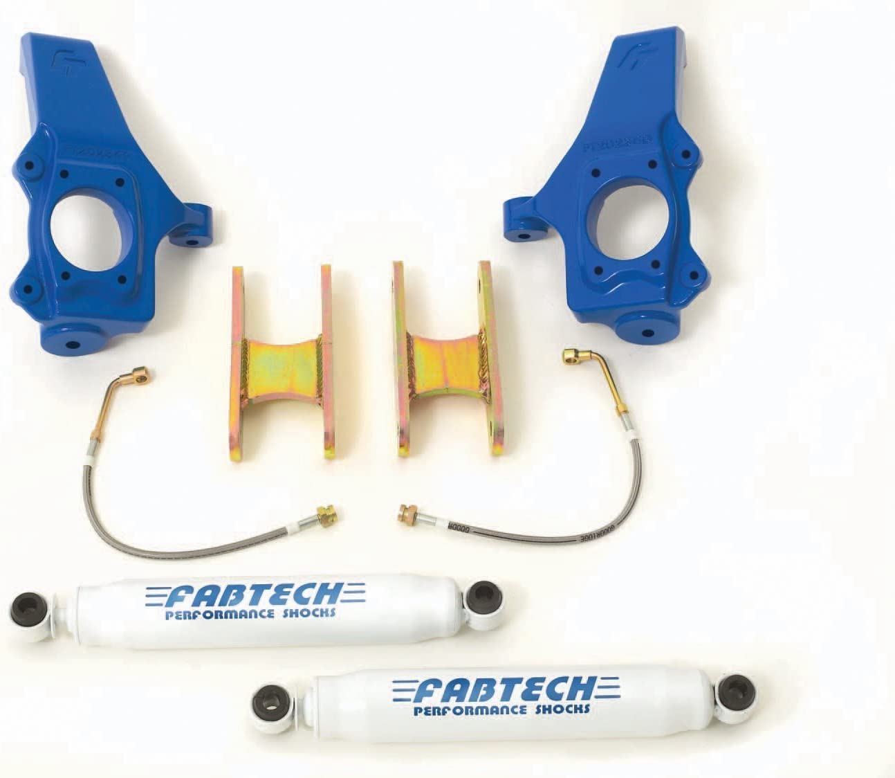 Fabtech FTS21027 3in. SPINDLE SYS W/STEALTH 04-08 GM COLORADO/CANYON 2WD