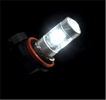 Putco 250003W Optic 360 - High Power LED Fog Lamp Bulbs - H3