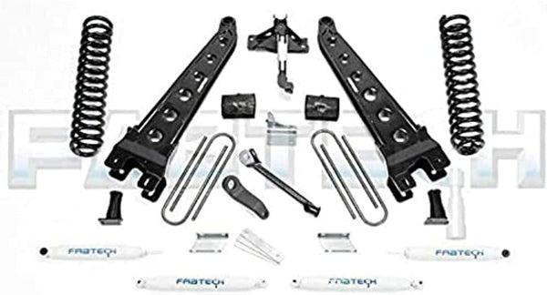 Fabtech FTS22139 6in. RAD ARM SYS W/COILS/STEALTH 2008-15 FORD F250 4WD