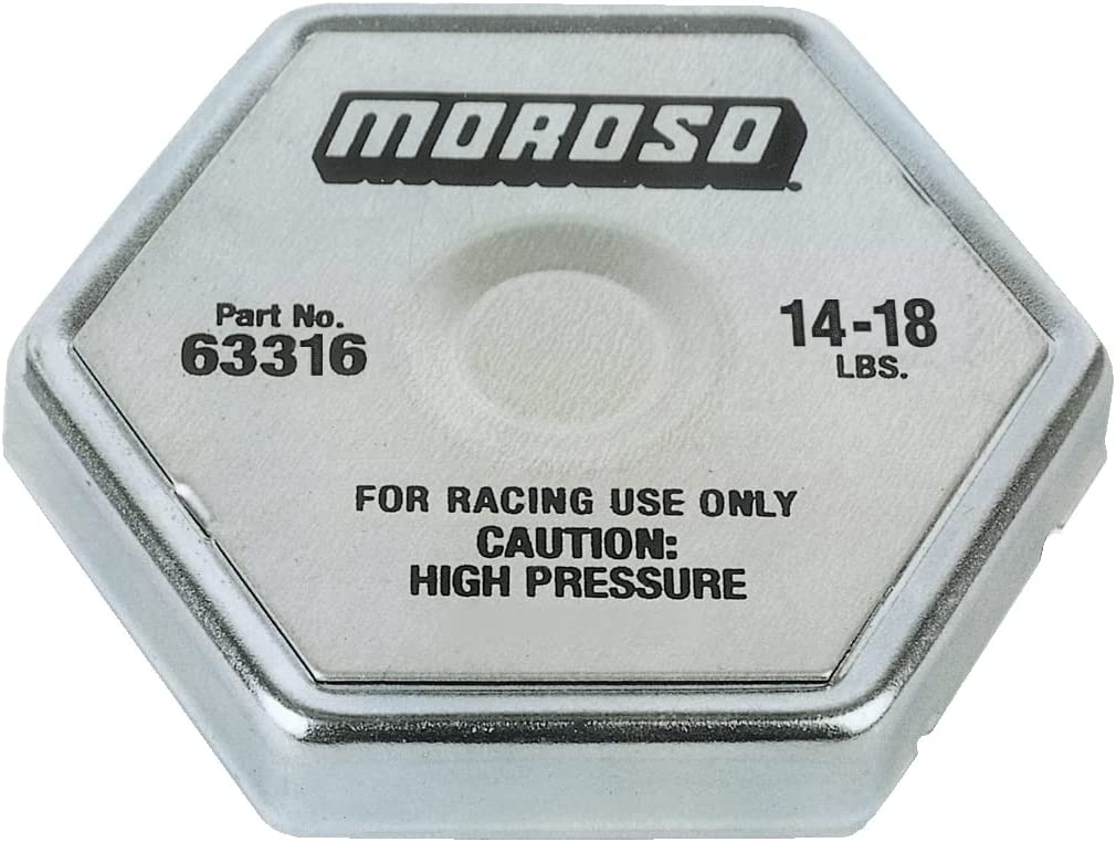 Moroso 63316 Racing Radiator Cap (16 lb)