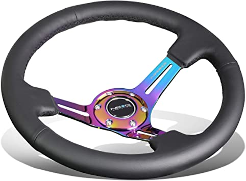 NRG Innovations Reinforced Steering Wheel RST-018R-MCBS