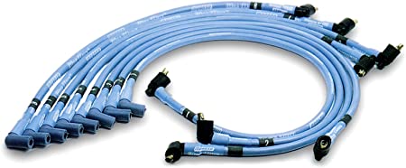 Moroso 72402 Blue Max Custom Race Wire Set (Blue/Sleeved/SBC/Over VC/HEI/90° Boots)
