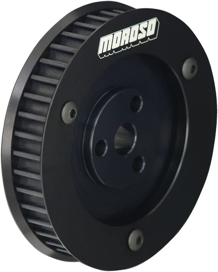 Moroso 23540 Vacuum Pump Radius Tooth Drive Pulley (40T) for SBC and BBC