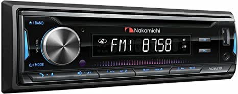 Nakamichi NQ821B Single-DIN CD USB Bluetooth Receiver
