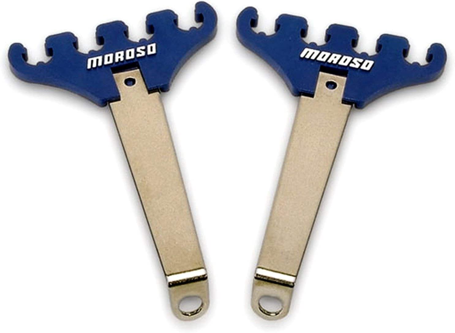 Moroso 72180 Four-Hole Spark Plug Wire Loom Kit (Blue, 7-9mm)