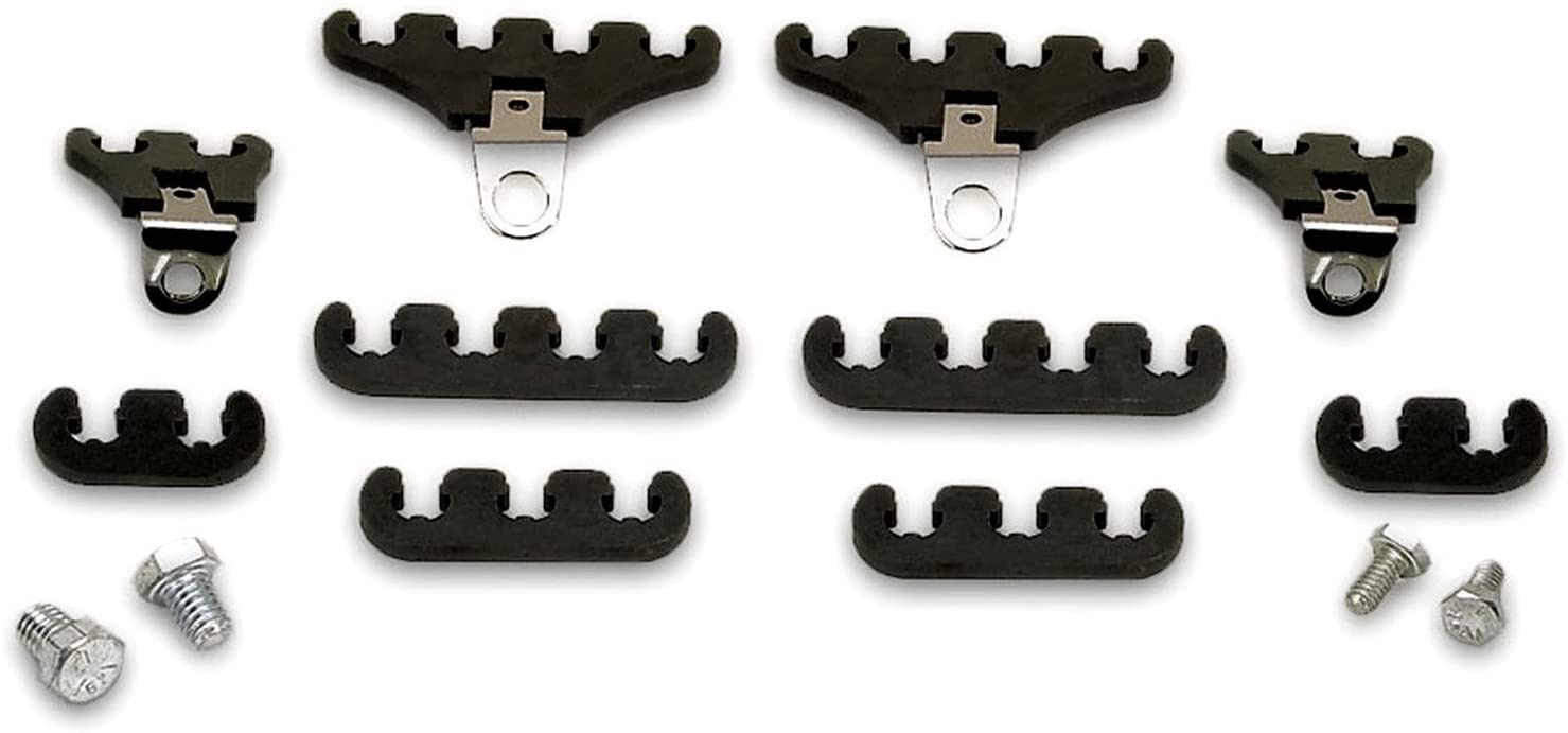 Moroso 72195 Under Header Wire Loom Kit (Black, 7-9mm)