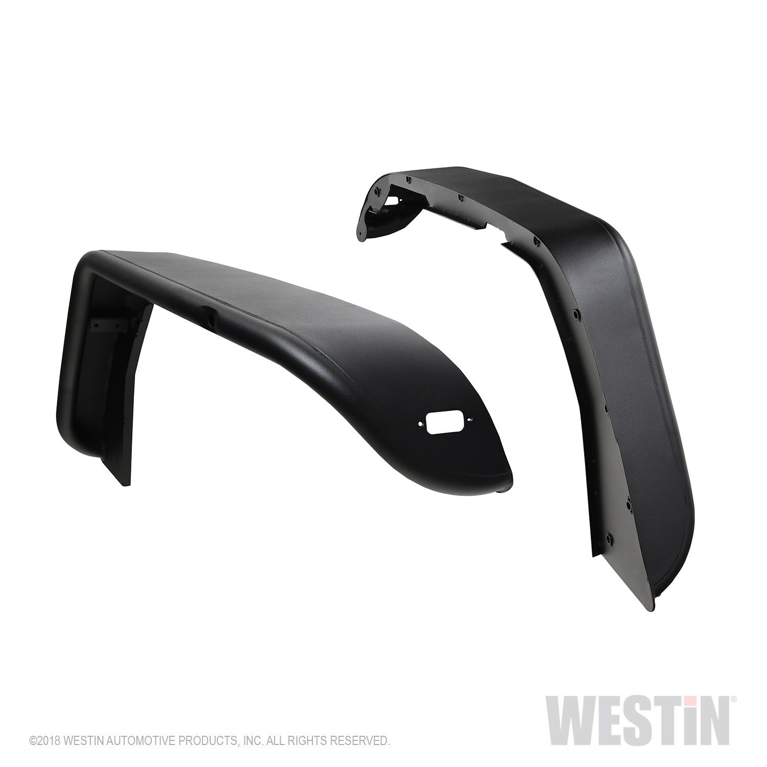 Westin Automotive 62-1025 Tube Fenders - Front Textured Black