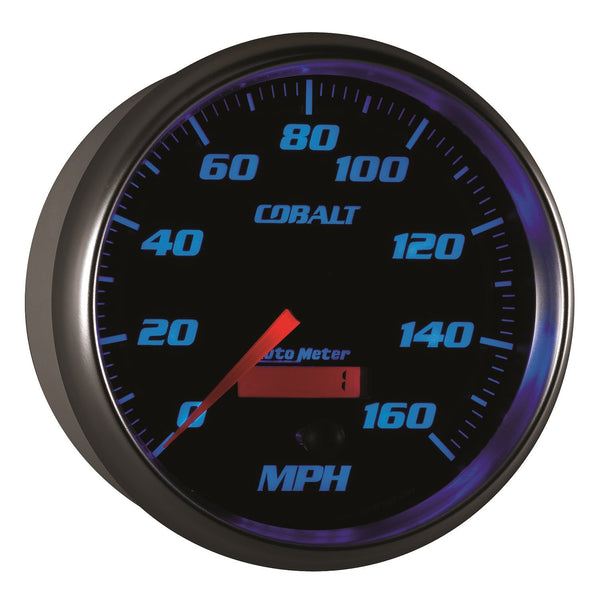 AutoMeter Products 6289 Gauge; Speedometer; 5in.; 160mph; Elec. Programmable; Cobalt