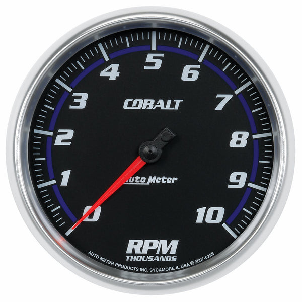AutoMeter Products 6298 Gauge; Tachometer; 5in.; 10k RPM; In-Dash; Cobalt