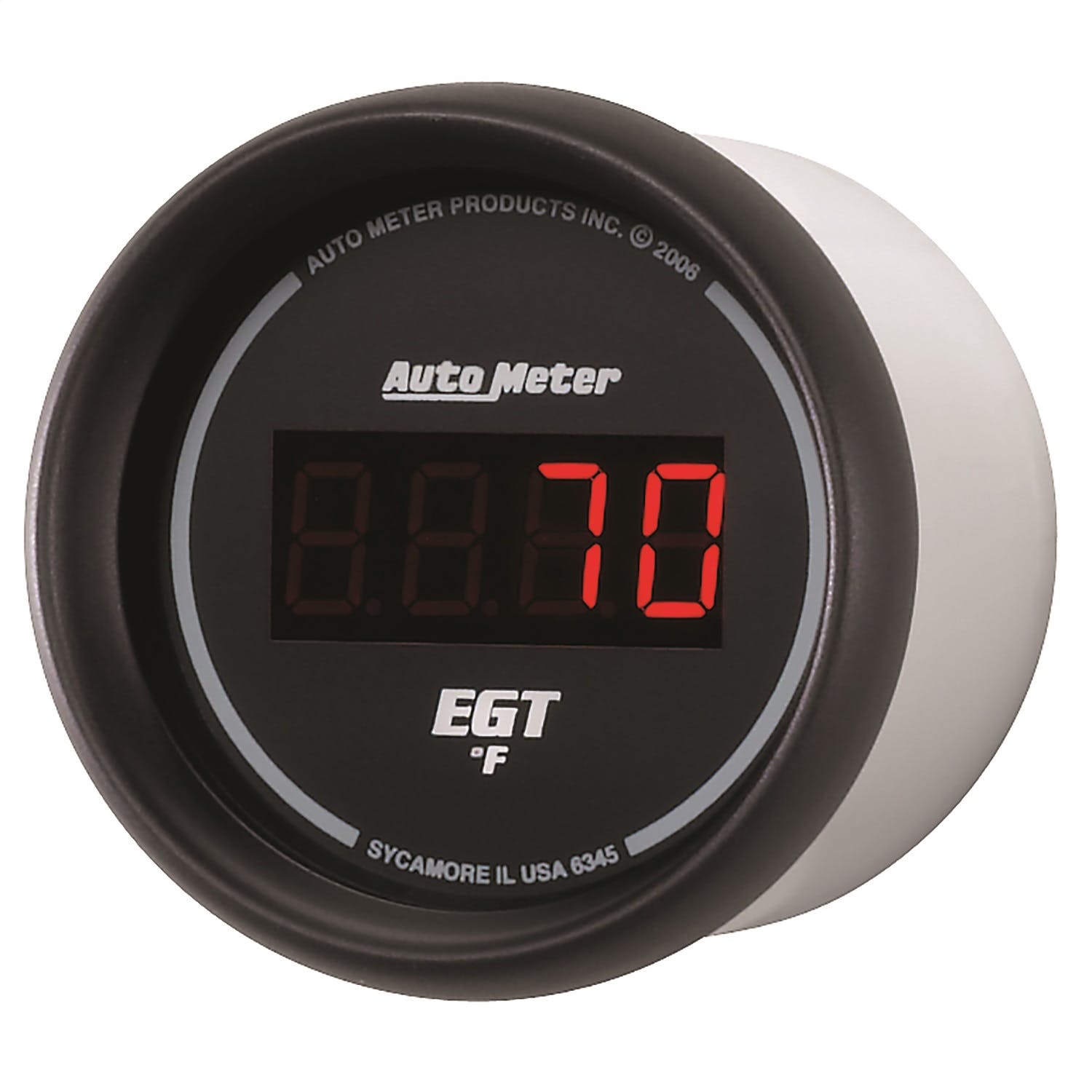 AutoMeter Products 6345 2-1/16in E.G.T. Pyrometer Digital Black