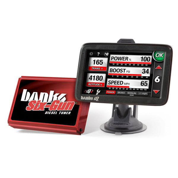 Banks Power 63729 Six-Gun Dsl Tuner; w/Banks iQ-2001-04 Chevy 6.6L; LB7