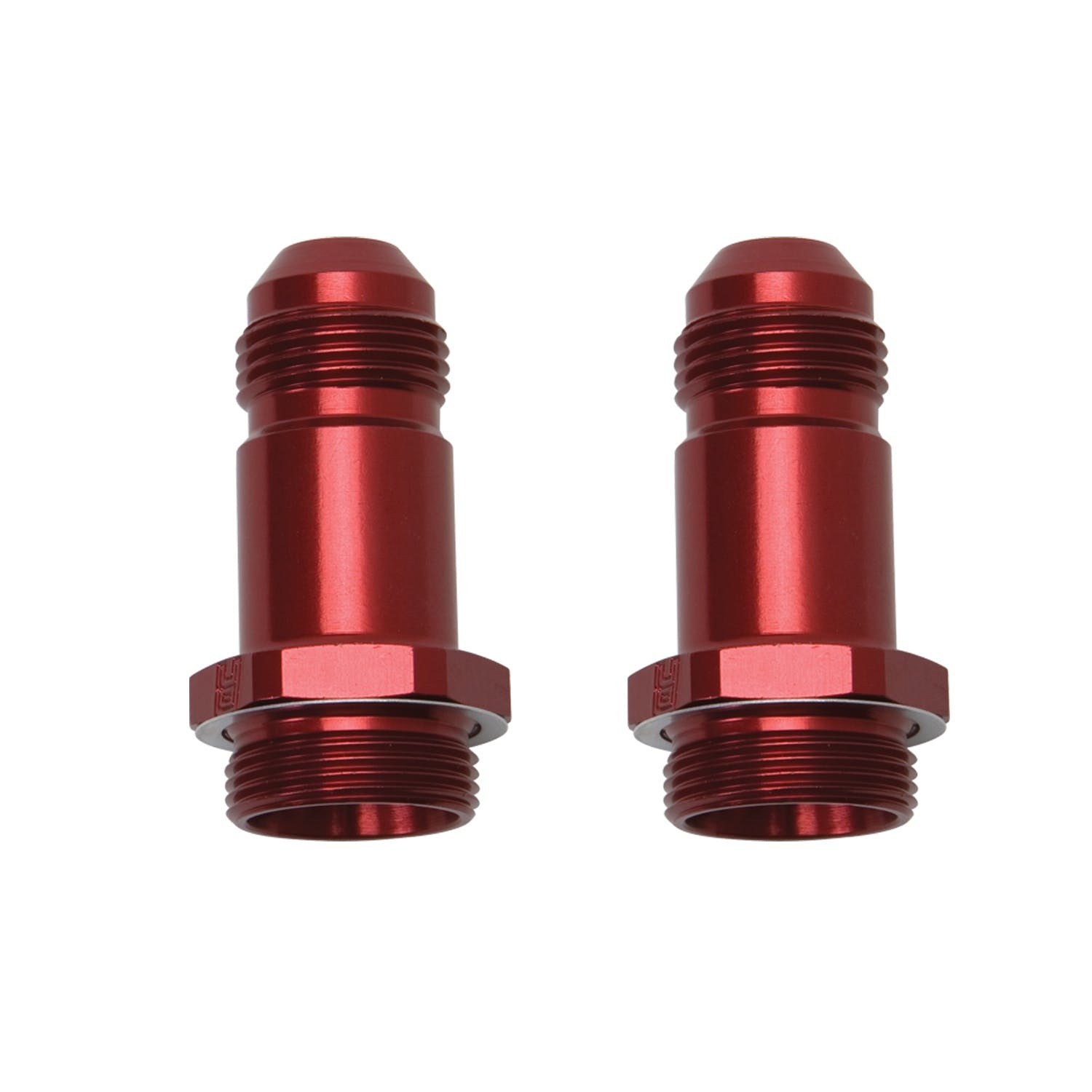 Russell 640210 #8 Male Dual Feed Holley Fitting