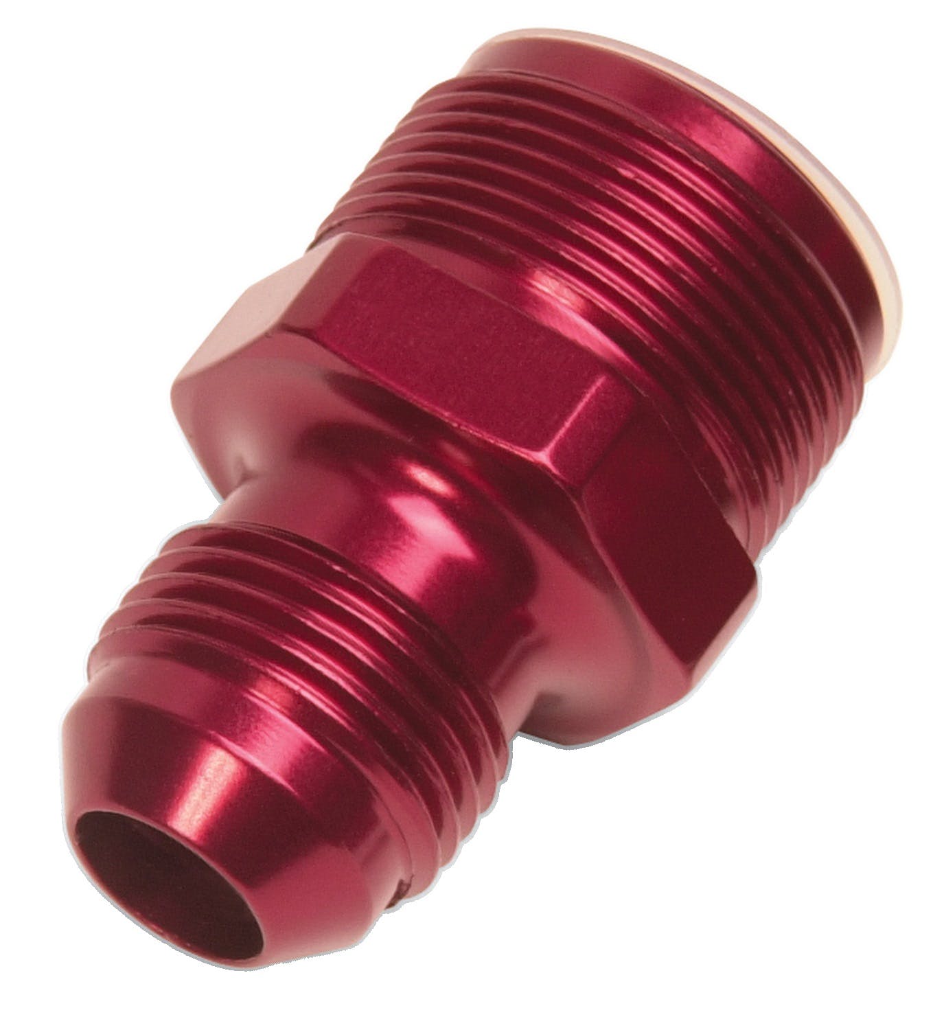 Russell 640350 Adapter 1in-20 X #8 AN Male Flare For Quadrajet Carb