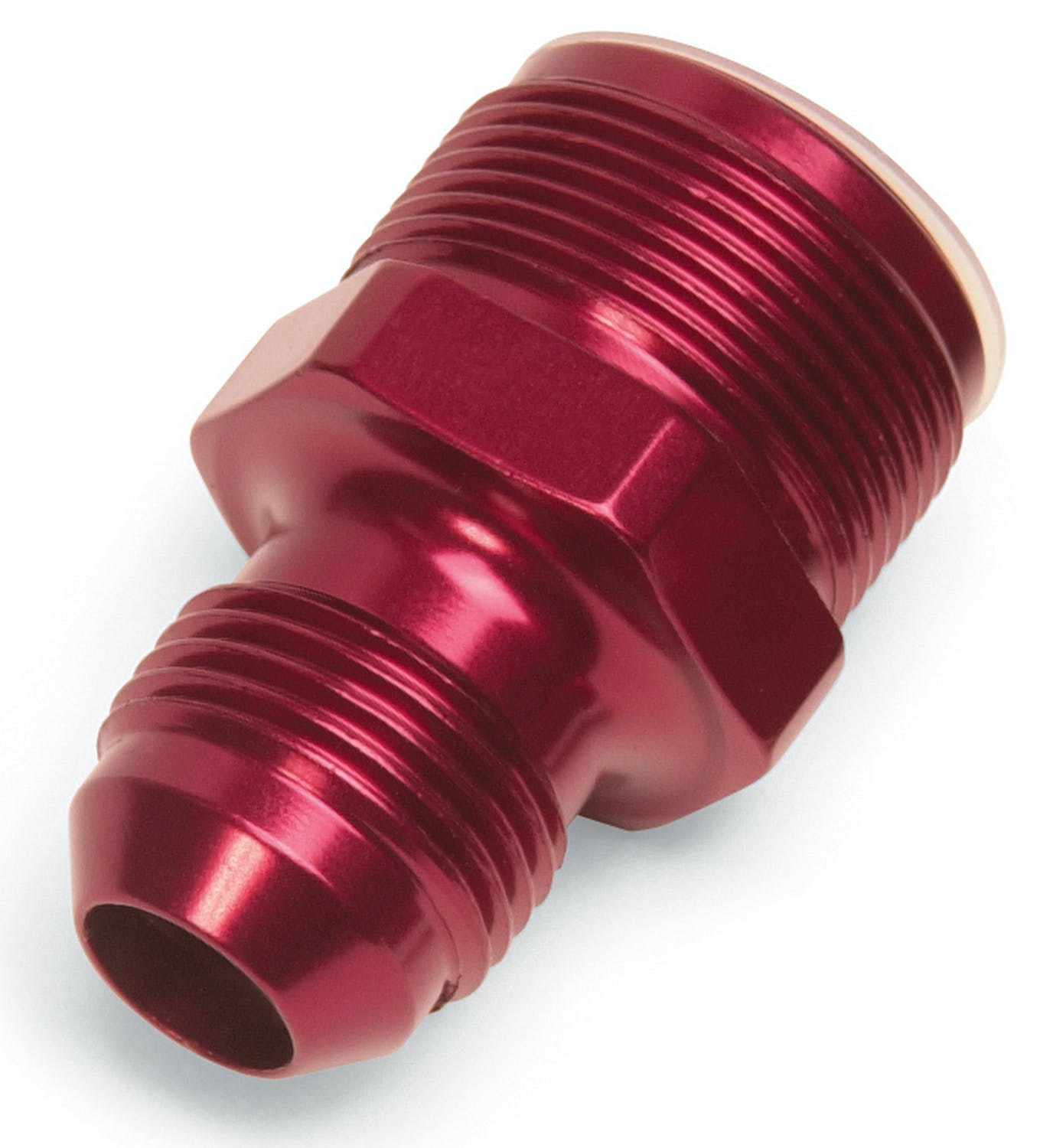Russell 640350 Adapter 1in-20 X #8 AN Male Flare For Quadrajet Carb