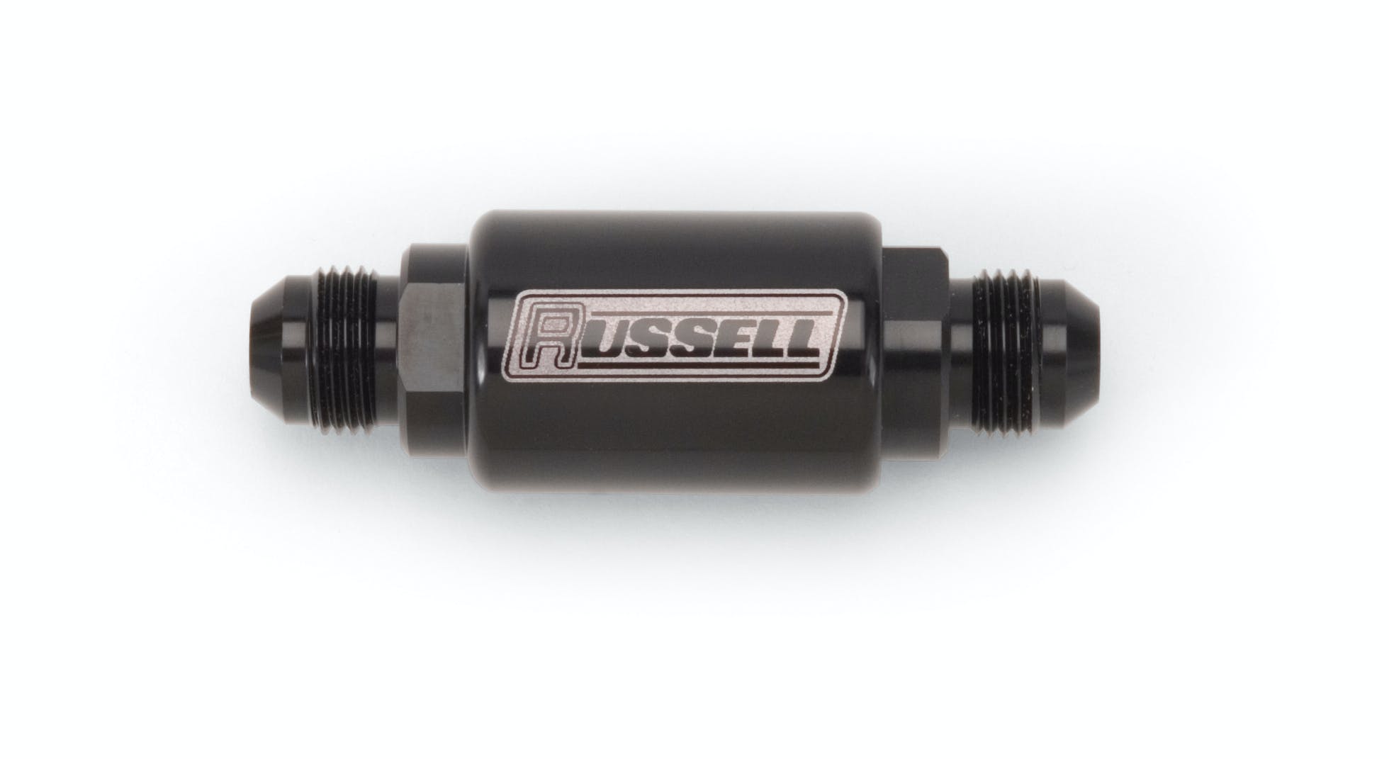 Russell 650613 Check Valve 8AN Male Black