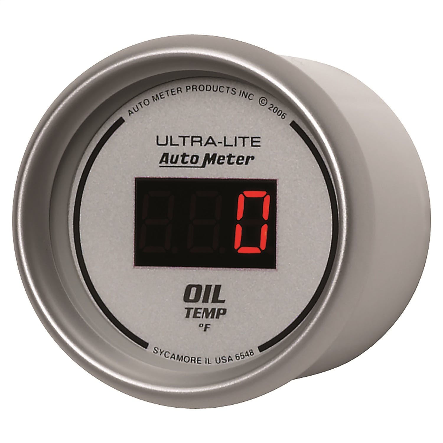 AutoMeter Products 6548 2-1/16in Oil Temp, 0- 400F - Digital Silver