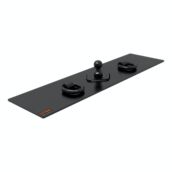 CURT 65500 Over-Bed Flat Plate Gooseneck Hitch