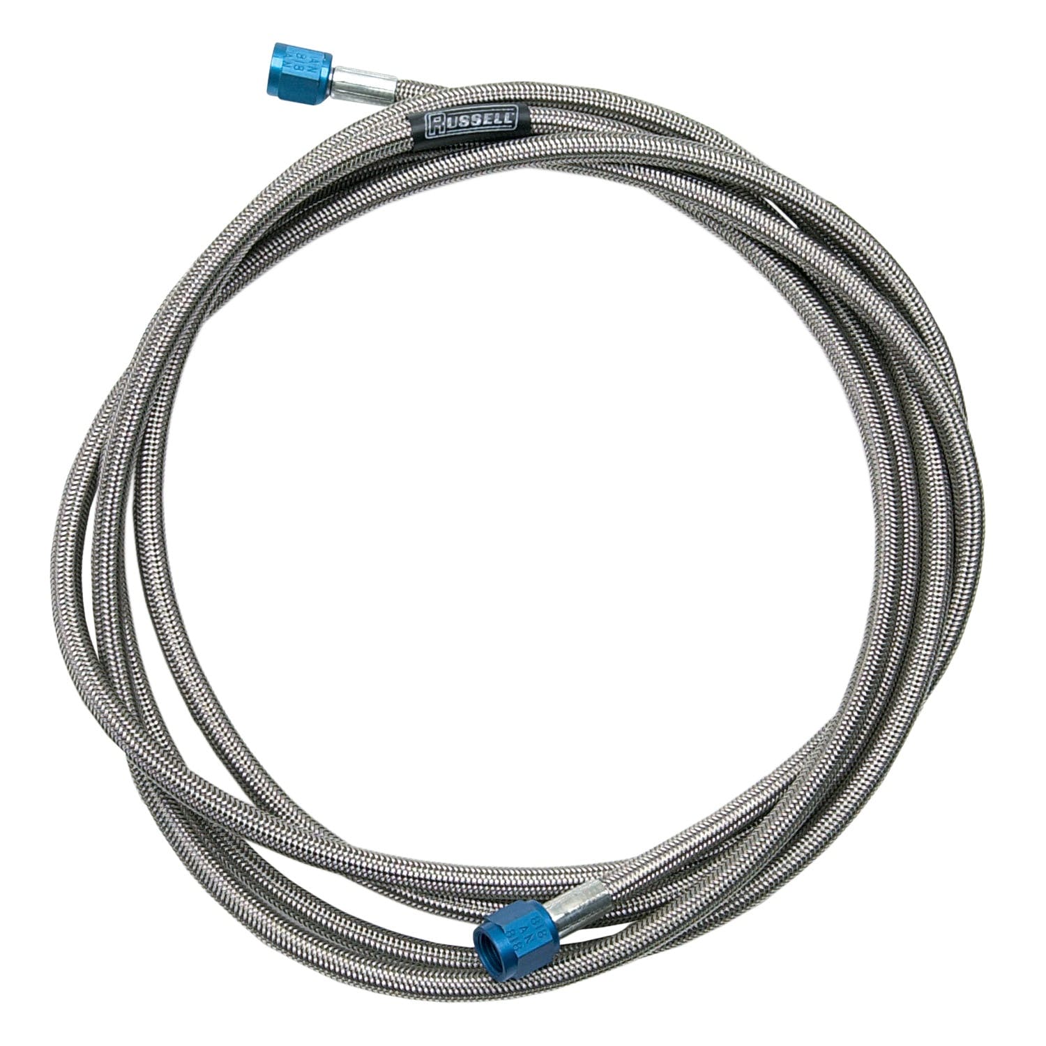 Russell 658200 Hose Assembly /   -4AN 8-1/2in Blue