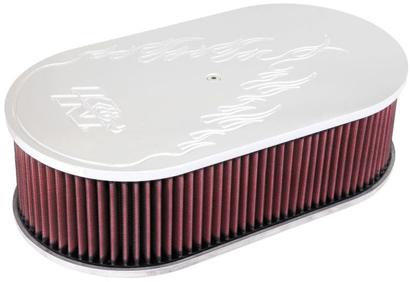K&N 66-1460 Oval Air Filter Assembly