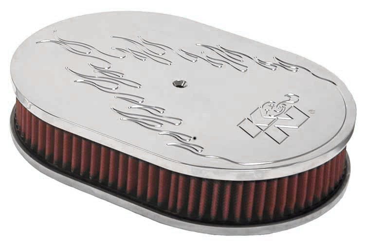 K&N 66-1530 Oval Air Filter Assembly