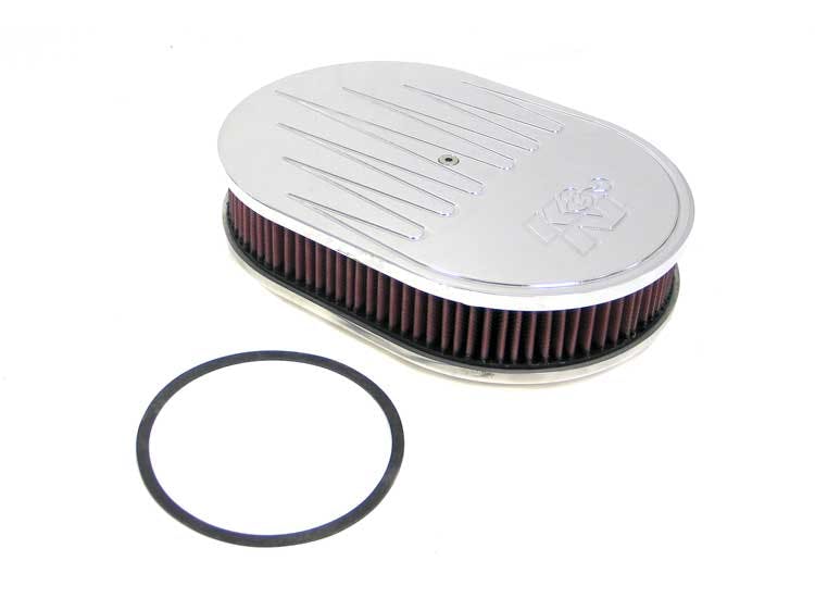 K&N 66-1550 Oval Air Filter Assembly