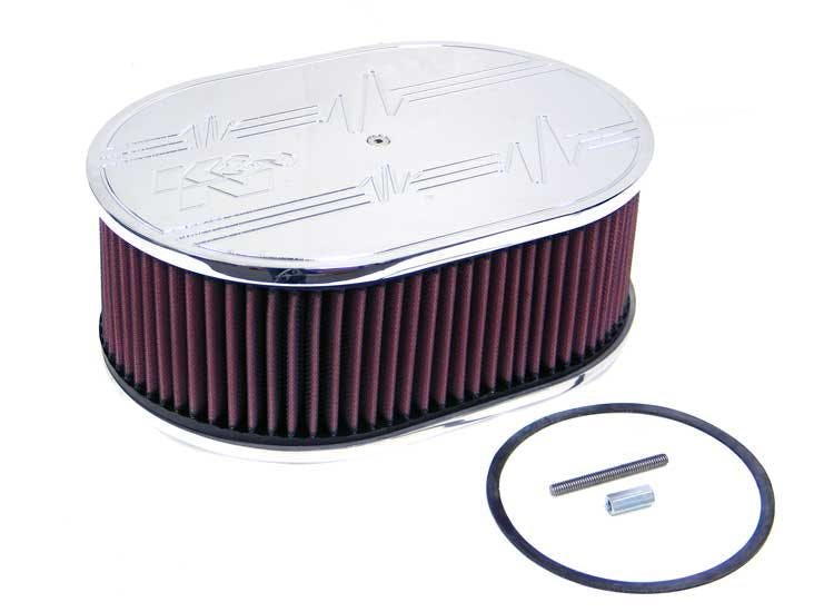 K&N 66-1560 Oval Air Filter Assembly