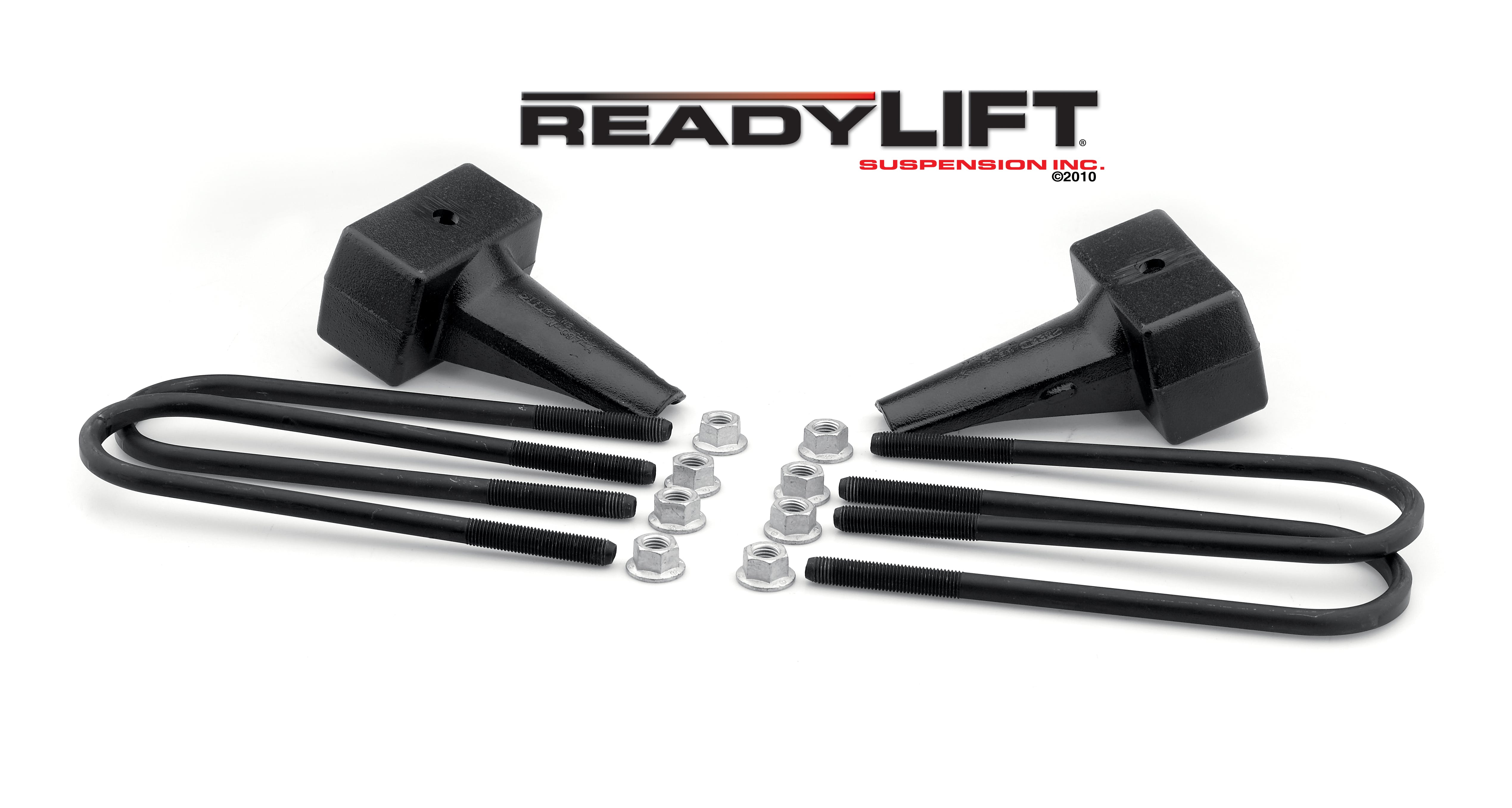 ReadyLIFT 66-2015 5" Flat Rear Block Kit with Carrier Bearing Spacer for 2 Piece Drive Shaft