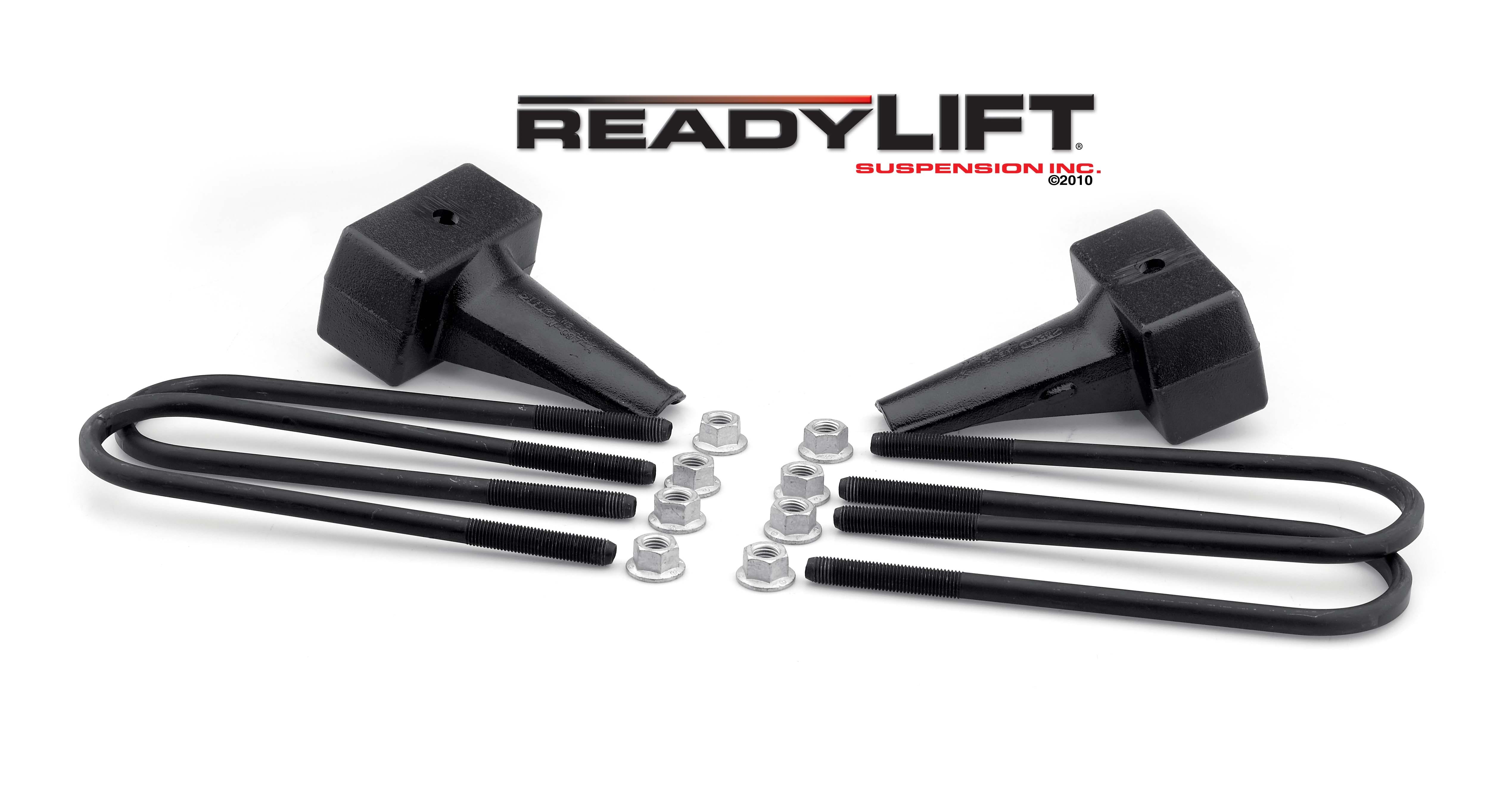ReadyLIFT 66-2024 4" Tapered Rear Block Kit for 1 Piece Drive Shaft