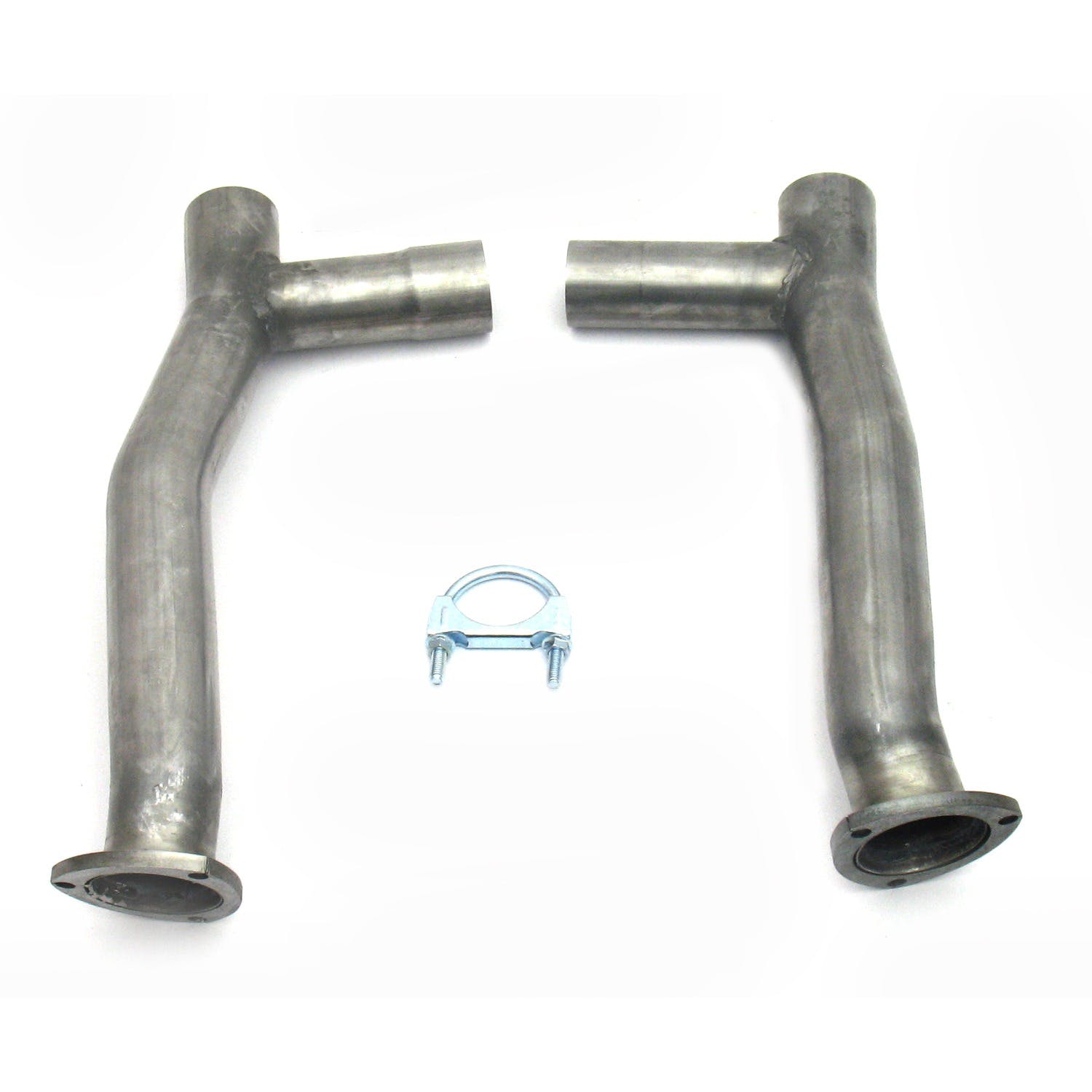 JBA Performance Exhaust 6610SH 6610SH 2.5 inch Stainless Steel Mid-Pipe 65-70 Mustang H-Pip