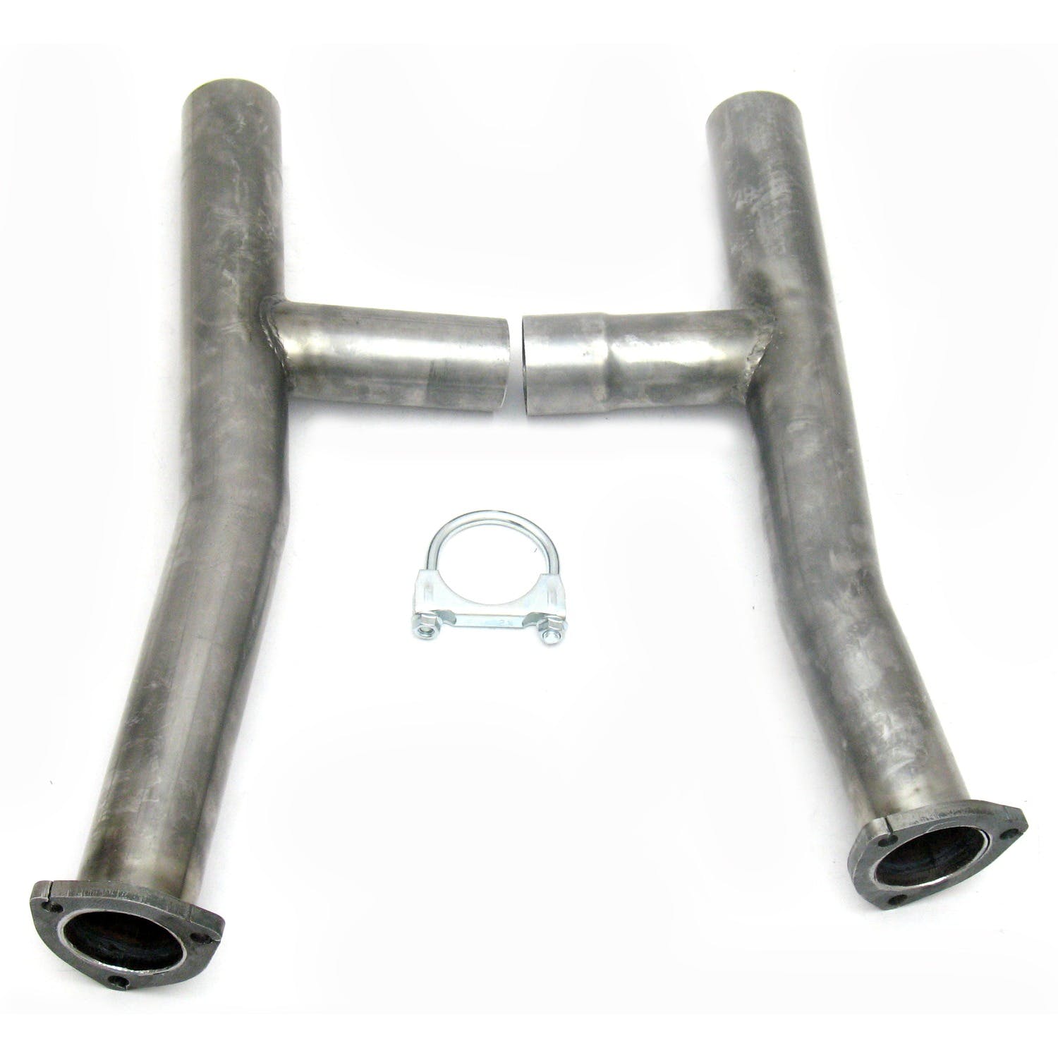 JBA Performance Exhaust 6651SH 6651SH 2.5 inch Stainless Steel Mid-Pipe 65-70 Mustang H-Pip