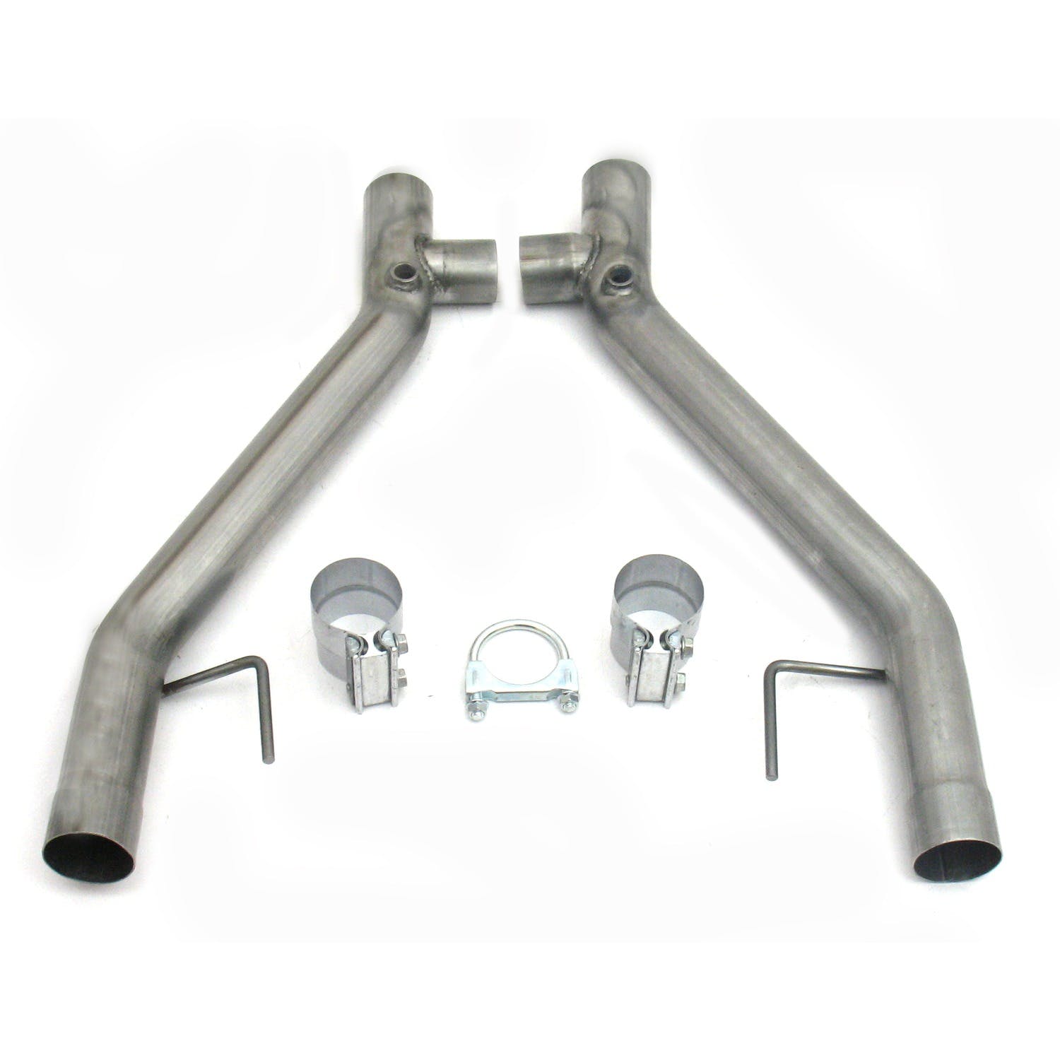 JBA Performance Exhaust 6675SH 6675SH 2.5 inch Stainless Steel Mid-Pipe 05-10 Mustang GT H-