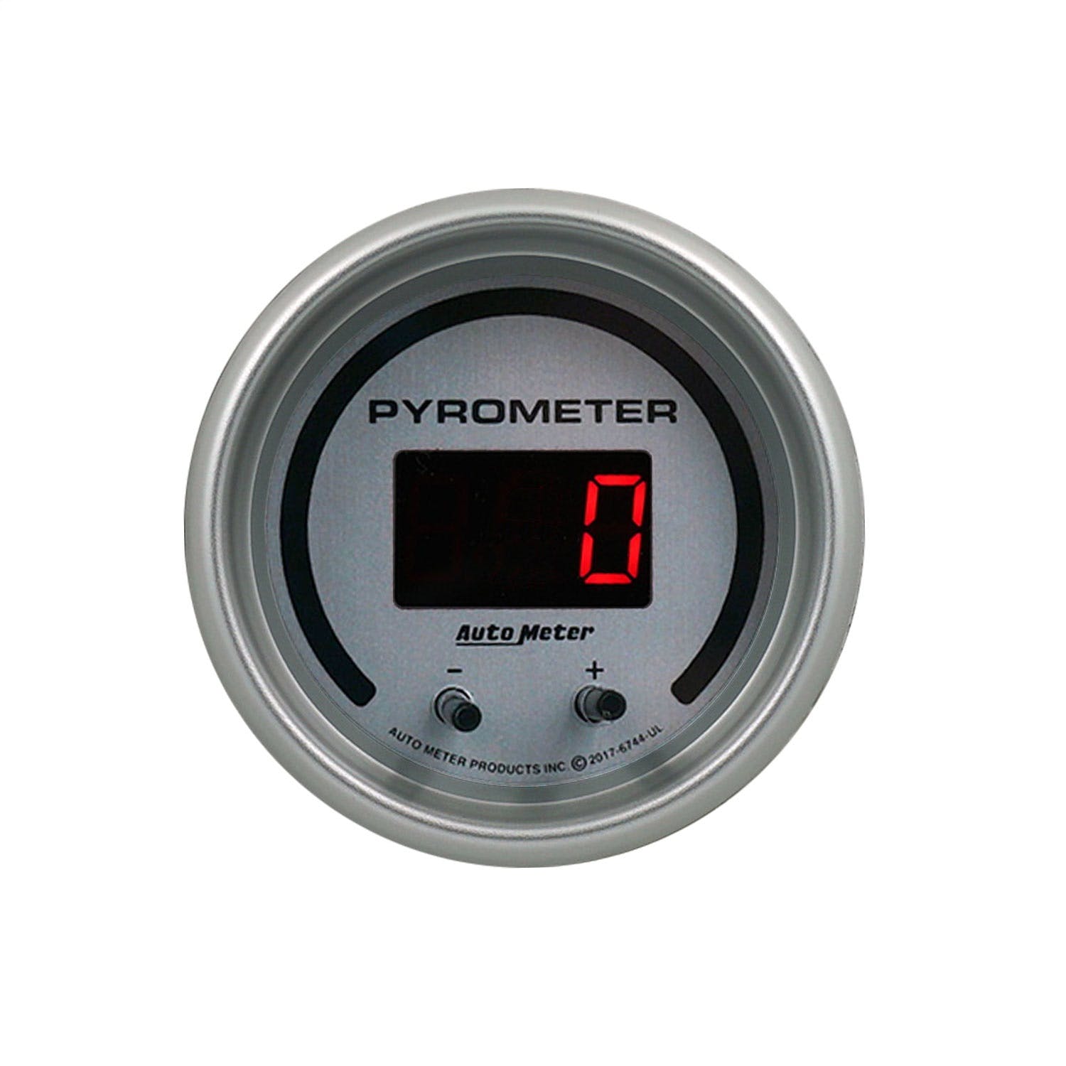 AutoMeter Products 6744-UL Gauge, Pyrometer, 2 1/16, Two Channel, Selectable, Ultra-Lite Elite Digital