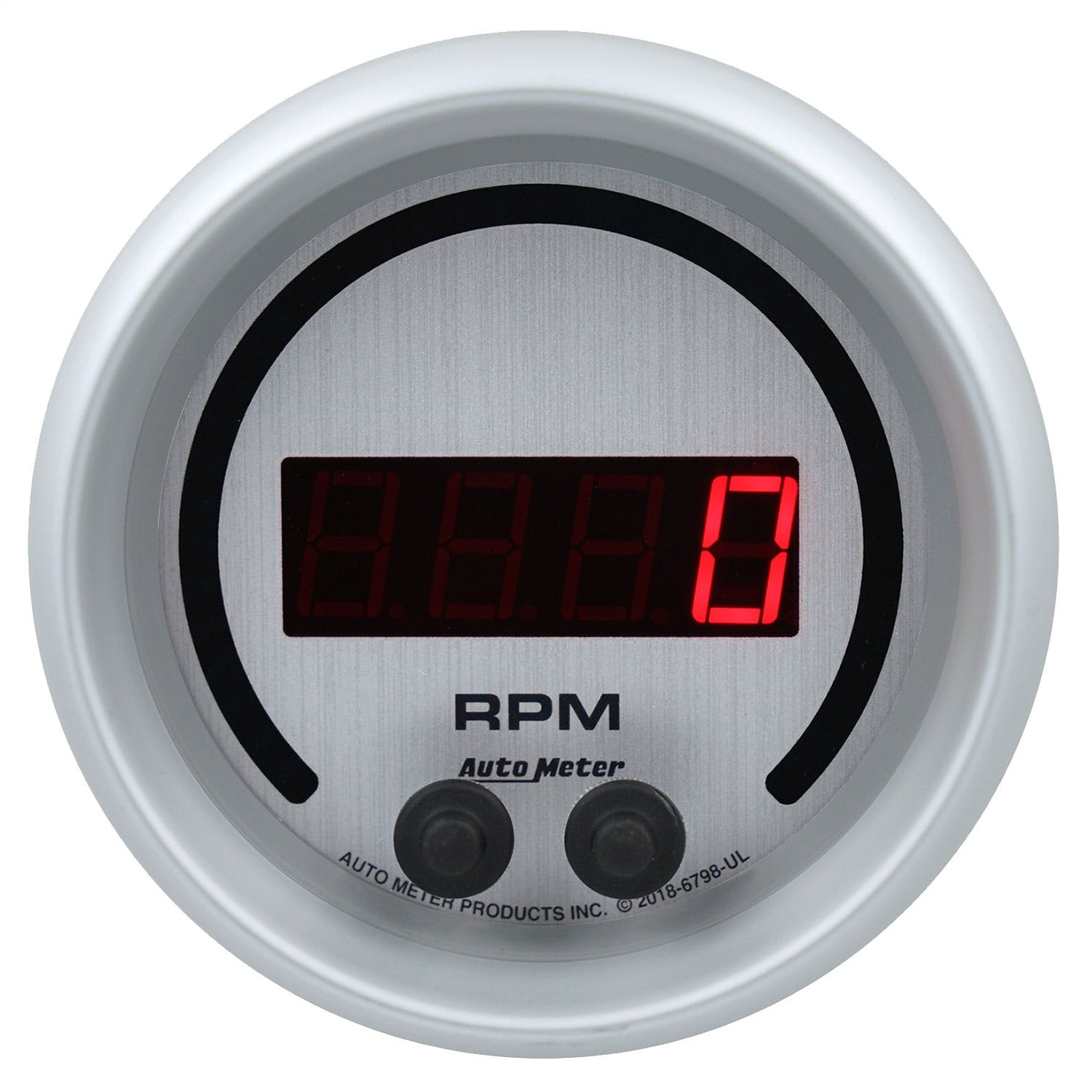 AutoMeter Products 6798-UL Gauge, Tachometer, 3 3/8, 10K Rpm, In-Dash, Ultra-Lite Elite Digital