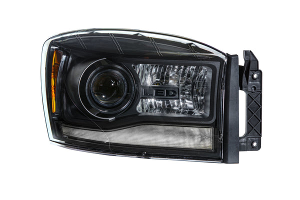 Morimoto XB Hybrid LED Headlights: Dodge Ram (06-08) (Pair / ASM) LF558