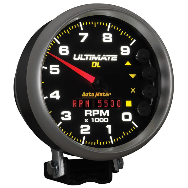 AutoMeter Products 6896 5 Ultimate DL (+ pressure, wideband, G-Meter), 9,000 RPM, Black