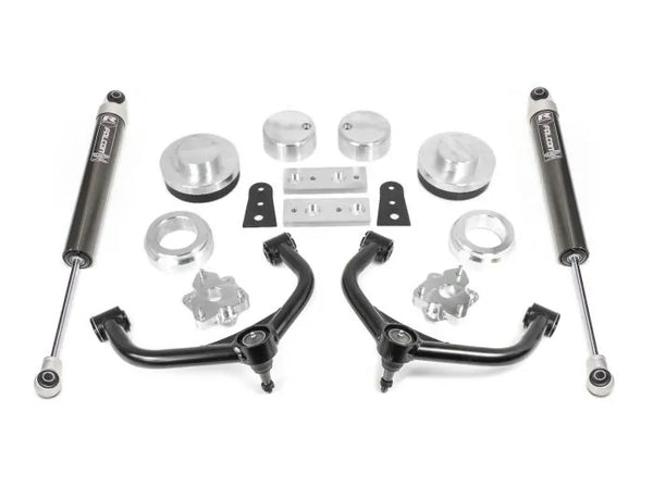 ReadyLIFT 69-10410 4.0" Front with 2.0" Rear SST Lift Kit with Falcon 1.1 Monotube Rear Shocks