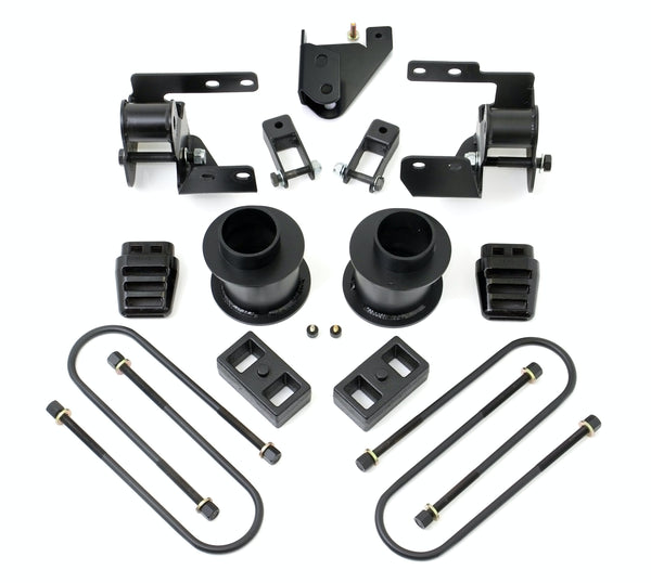 ReadyLIFT 69-1342 4.5" Front with 2.0" Rear Suspension Lift Kit with Track Bar Bracket